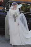 El vestido de novia de Eva González firmado por Pronovias