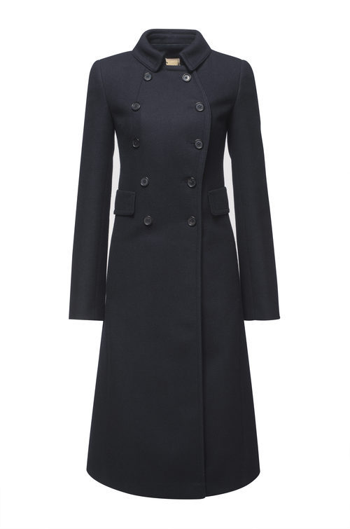 Maxiabrigo gris de la colección de Trencas Fay para el otoño/invierno 2015/2016
