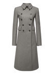Maxiabrigo gris claro de la colección de Trencas Fay para el otoño/invierno 2015/2016