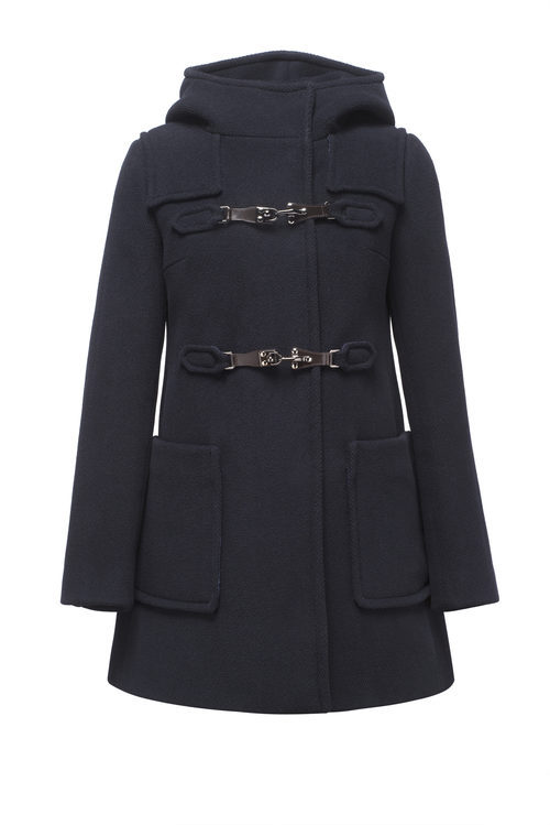 Trenca azul marino de la colección otoño/invierno 2015/2016 de Fay
