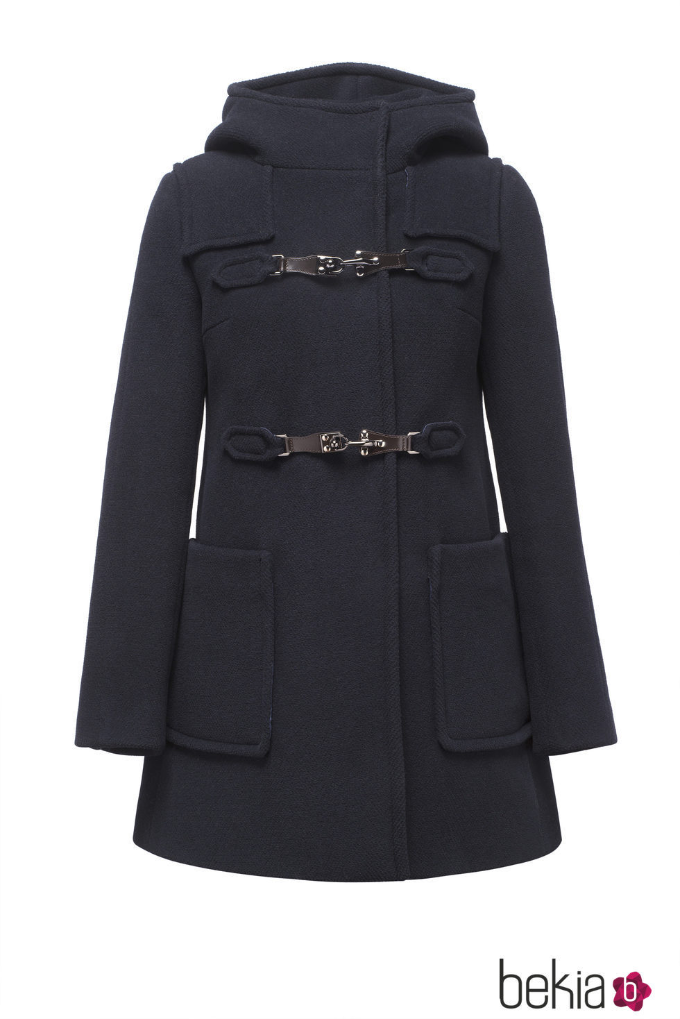 Trenca azul marino de la colección otoño/invierno 2015/2016 de Fay