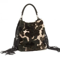 Bolso de estampado de piel de animal para la colección otoño/invierno 2015/2016