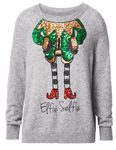 Jersey gris Elfie Selfie de la colección Navidad 2015 de la firma H&M
