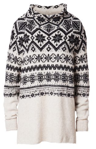 Jersey gris y negro de la colección Navidad 2015 de la firma H&M