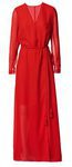 Vestido de noche rojo de la colección Navidad 2015 de la firma H&M