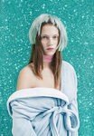 Bata azul cielo de la colección otoño/invierno 2015/2016 Sleepwear de Oysho