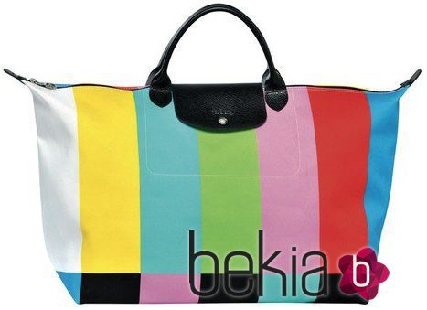 'Color Bar', Bolso de anterior colaboración de Jeremy Scott para Longchamp