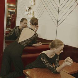 Jumpsuit y minivestido con puntillas de la colección Longnights 2015 de Pull & Bear