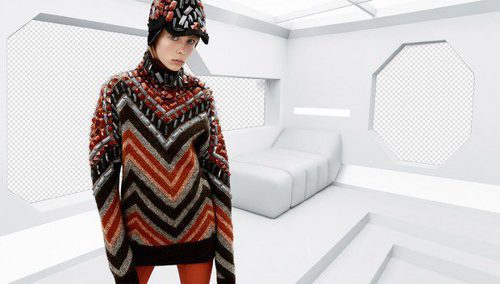 Jersey naranja y negro de la colección de H&M otoño/invierno 2015/2016