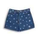 Shorts vaqueros con estampado de estrellas de la colección Goop x Valentino