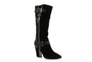 Bota alta negra de ante de la colección otono/invierno 2015/2016 de Alma en Pena