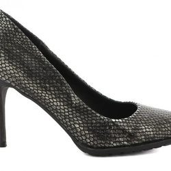 Zapato de salón con tacón en tonos metalizados de la colección otono/invierno 2015/2016 de Alma en Pena