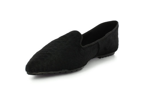 Mocasín negro plano de la colección otono/invierno 2015/2016 de Alma en Pena