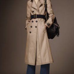 Gabardina beige de la pre colección otoño/invierno 2015/2016 de Burberry