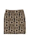 Falda de estampado geométrico de la colección otoño/invierno 2015/2016 de Dolores Promesas