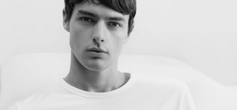 Camiseta blanca de algodón de la línea Leisure Wear de H&M