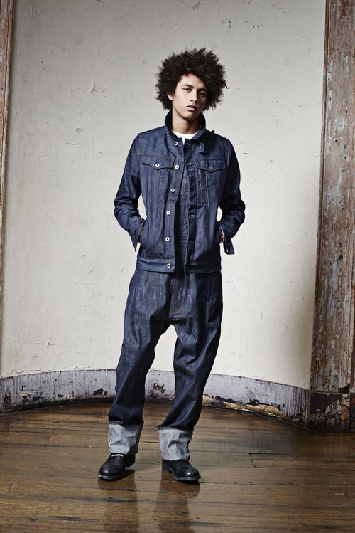 Jumpsuit denim de la colección 'La evolución del denim' de invierno 2015 de G-Star