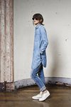 Vestido camisero vaquero de la colección 'La evolución del denim' de invierno 2015 de G-Star