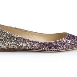 Bailarina plana glitter de la línea Let it Shine de la colección Cruise 2015 de Jimmy Choo