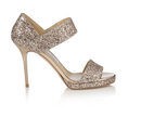 Sandalia glitter de la línea Let it Shine de la colección Cruise 2015 de Jimmy Choo