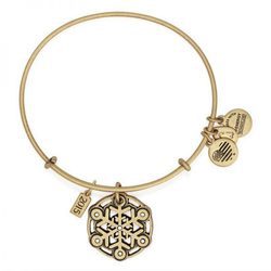 Pulsera con charm copo de nieve de la colección 2015 de Alex and Ani