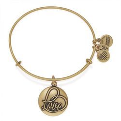 Pulsera con charm Love de la colección 2015 de Alex and Ani