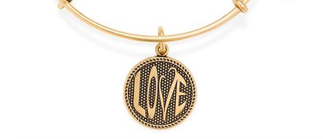 Pulsera con charm Love II de la colección 2015 de Alex and Ani