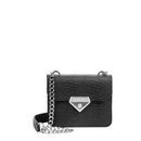 Bolso pequeño cuadrado negro de la Colección Cápsula de Nicky Hilton 