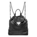 Bolso negro grande de la colección cápsula de Nicky Hilton 