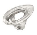Anillo Orbiting en plata de la colección Universo de Uno de 50