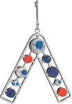 Pendiente triangular con piedras de color de la línea 'Dior Paradise'
