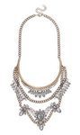 Collar de líneas con cadenas en plata y dorado de Claire's primavera/verano 2016