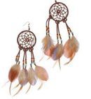 Pendientes atrapasueño con plumas de Claire's primavera/verano 2016