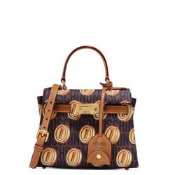 Bolso con logo MOSCHINO y monedas de'Super Moschino' para AW 15