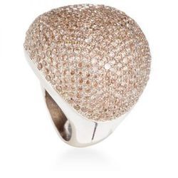 Anillo Keondra de piedras preciosas doradas de la línea 'Edurne for Luxor' para la temporada invierno 2015