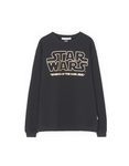 Sudaderta negra con logo dorado de 'Star Wars' para Lefties