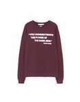 Sudadera granate con frase en blanco de 'Star Wars' para Lefties