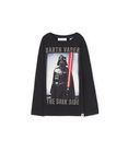 Camiseta manga larga negra con Darth Vader de 'Star Wars' para Lefties