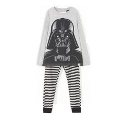 Pijama con personaje Darth Vader y leggins a rayas de 'Star Wars' para Lefties
