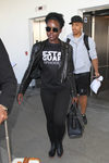 Lupita Nyongo en Los Angeles para la presentación de 'Star Wars'