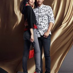 Estampados vegetales en negro para la línea 'We are in love' de la colección H&M para el año nuevo chino