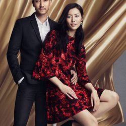 Estampados florales en tonos negros y tejidos suaves para la línea 'We are in love' de la colección H&M para el año nuevo chino