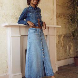 Chaqueta vaquera y maxi falda oversize de Primark para la temporada primavera/verano 2016