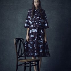 Falda midi con estampado floral de la colección Pre-Fall 2016 de Erdem