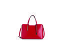 Bolso mediano rojo con doble asa de la nueva colección de Carpisa para navidad 2015