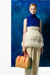 Jersey con flecos en dos tonalidades de la temporada Pre-Fall 2016 de Del Pozo
