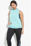 Camiseta deportiva ancha sin mangas en azul claro de Forever 21