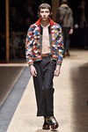 Chaqueta de patchwork de colores para Prada