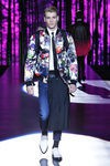 Chaqueta bomber con estampado manga y falda sobre pantalón para Dsquared2
