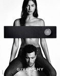 Irina Shayk y Chris Moore, embajadores de la campaña denim de Givenchy invierno 2016